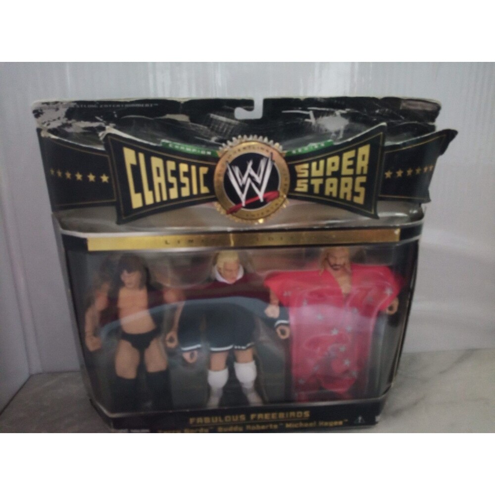 Jakks Pacific WWE Classic Super Stars Champion Series Fabulous Freebirds NEW